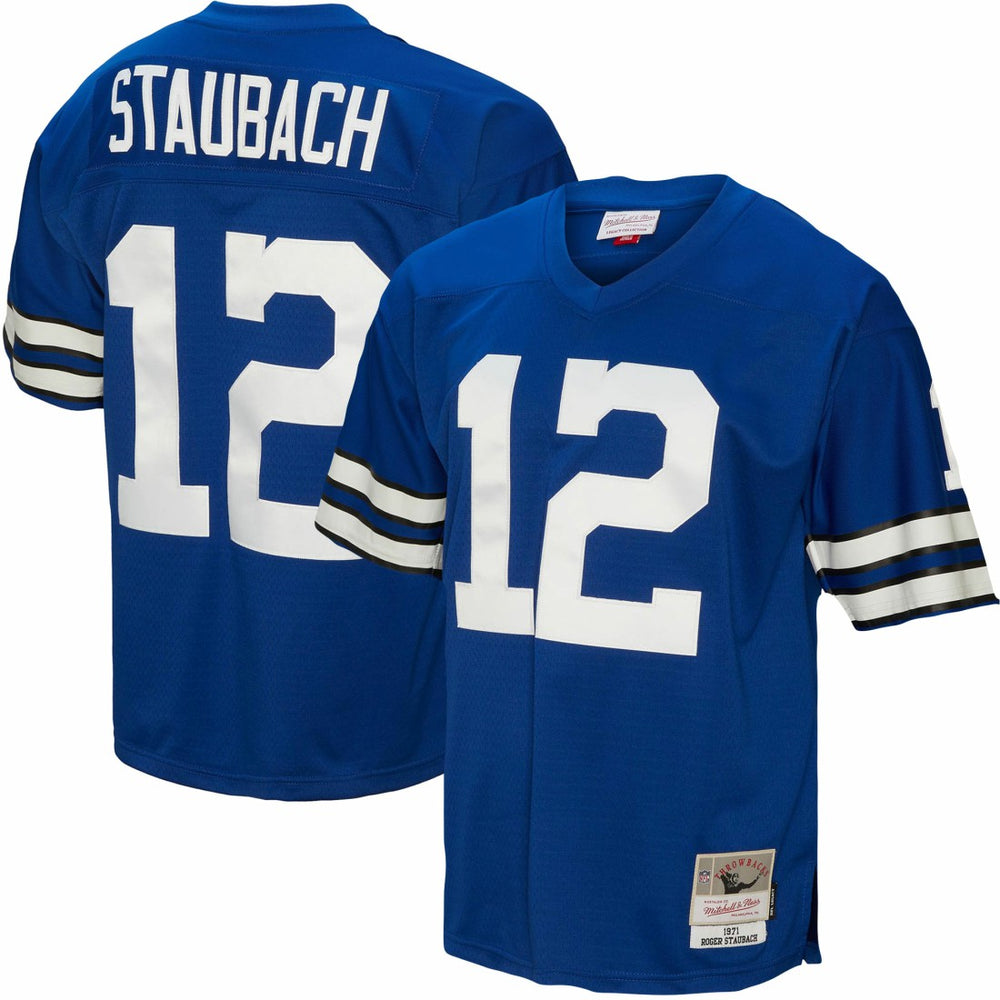NFL Roger Staubach Dallas Cowboys Legacy Replica Jersey - Royal for sale