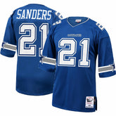 NFL Deion Sanders Dallas Cowboys 1996 Authentic Throwback Retired Player Jersey - Royal cheap