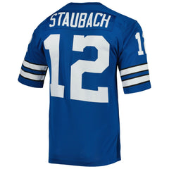 NFL Roger Staubach Dallas Cowboys 1971 Authentic Throwback Retired Player Jersey - Royal sale