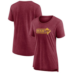 Washington Commanders Women's Hometown First Down T-Shirt Heather Burgundy