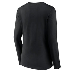 Cincinnati Bengals Women's Hometown Sweep Long Sleeve V-Neck T-Shirt Black