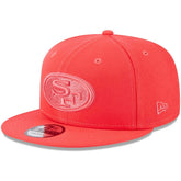San Francisco 49ers New Era Color Pack Brights 9FIFTY Snapback Hat Scarlet