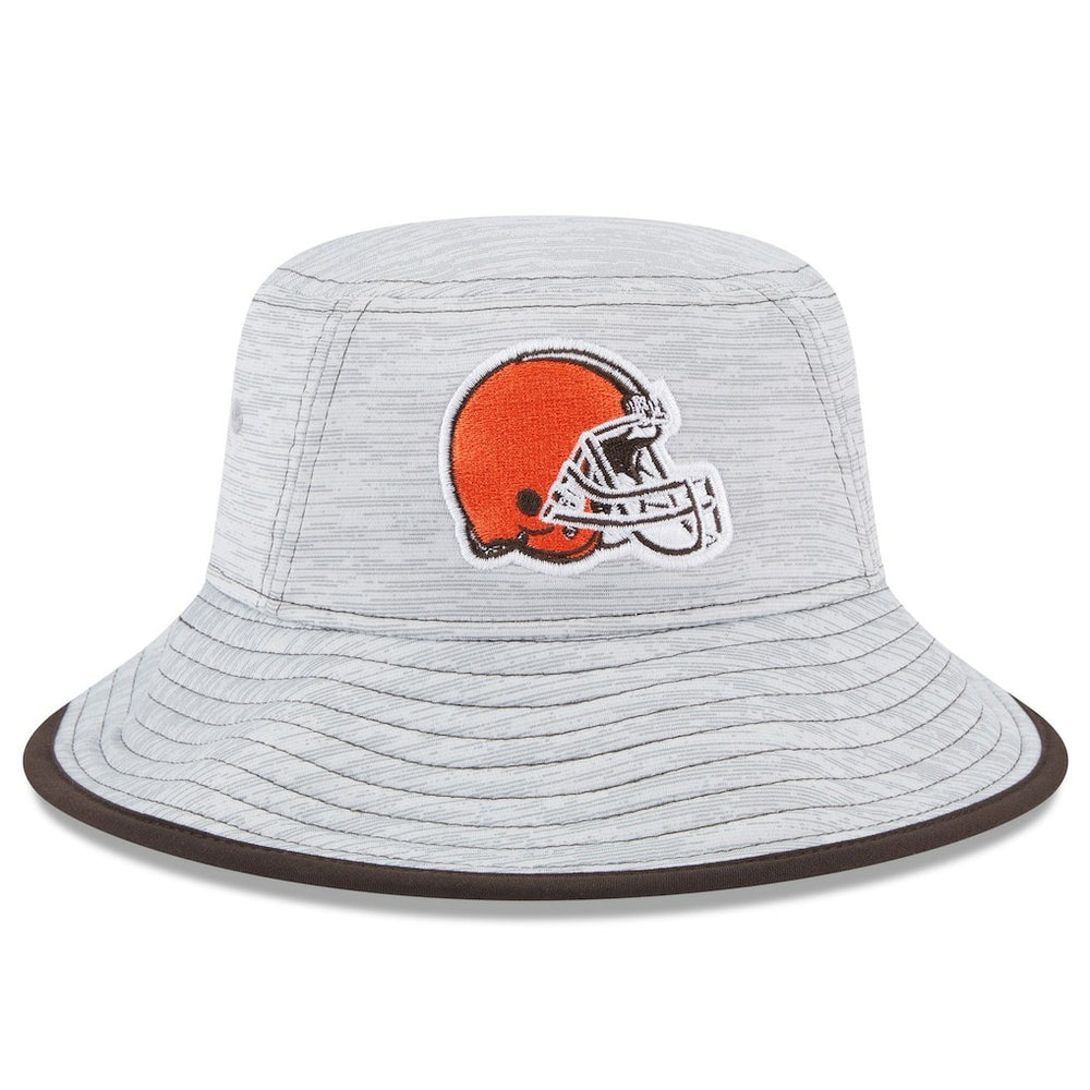 Cleveland Browns New Era Game Bucket Hat Gray
