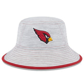 Arizona Cardinals New Era Game Bucket Hat Gray