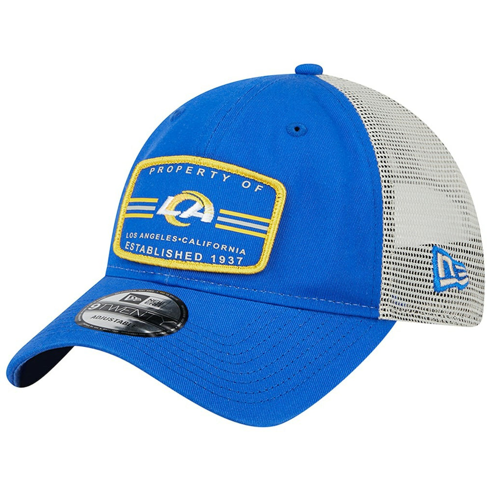 Los Angeles Rams New Era Property Trucker 9TWENTY Adjustable Hat Royal