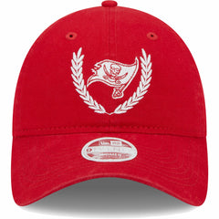 Tampa Bay Buccaneers New Era Women's Leaves 9TWENTY Adjustable Hat Red