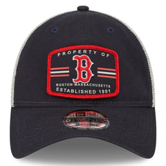 Boston Red Sox New Era Property Trucker 9TWENTY Snapback Hat - Navy Hats