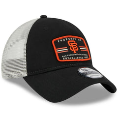San Francisco Giants New Era Property Trucker 9TWENTY Snapback Hat - Black Hats