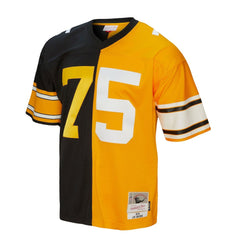 NFL Joe Greene Pittsburgh Steelers 1976 Split Legacy Replica Jersey - Black/Gold online