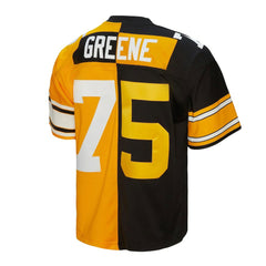 NFL Joe Greene Pittsburgh Steelers 1976 Split Legacy Replica Jersey - Black/Gold online