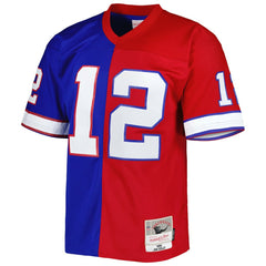 NFL Jim Kelly Buffalo Bills 1990 Split Legacy Replica Jersey - Royal/Red online