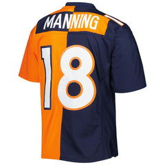 NFL Peyton Manning Denver Broncos 2015 Split Legacy Replica Jersey - Navy/Orange sale