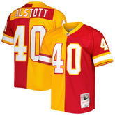 Mike Alstott Tampa Bay Buccaneers 1996 Split Legacy Replica Jersey Orange/Red