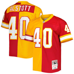 NFL Mike Alstott Tampa Bay Buccaneers 1996 Split Legacy Replica Jersey - Orange/Red cheap