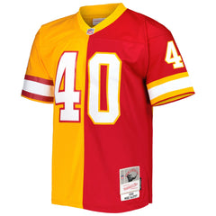 NFL Mike Alstott Tampa Bay Buccaneers 1996 Split Legacy Replica Jersey - Orange/Red cheap
