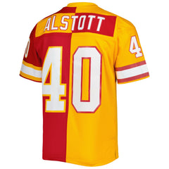 NFL Mike Alstott Tampa Bay Buccaneers 1996 Split Legacy Replica Jersey - Orange/Red cheap