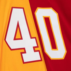 NFL Mike Alstott Tampa Bay Buccaneers 1996 Split Legacy Replica Jersey - Orange/Red cheap