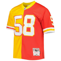NFL Derrick Thomas Kansas City Chiefs 1994 Split Legacy Replica Jersey - Red/Gold on sale