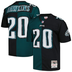 NFL Brian Dawkins Philadelphia Eagles 2004 Split Legacy Replica Jersey - Midnight Green/Black for sale