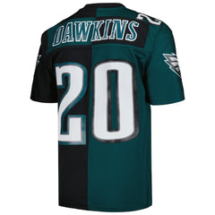 NFL Brian Dawkins Philadelphia Eagles 2004 Split Legacy Replica Jersey - Midnight Green/Black for sale