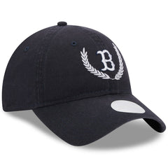 Boston Red Sox New Era Women's Leaves 9TWENTY Adjustable Hat - Navy Hats