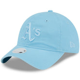 Athletics New Era Women's Doscientos Core Classic 9TWENTY Adjustable Hat - Light Blue Hats