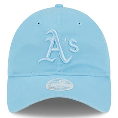Athletics New Era Women's Doscientos Core Classic 9TWENTY Adjustable Hat - Light Blue Hats
