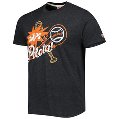 San Francisco Giants Homage Hyper Local Tri-Blend T-Shirt - Charcoal T-shirts
