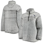 Tennessee Titans G-III 4Her by Carl Banks Women's Sherpa Quarter-Zip Jacket Gray