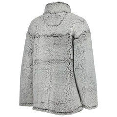 Tennessee Titans G-III 4Her by Carl Banks Women's Sherpa Quarter-Zip Jacket Gray