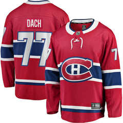 NHL Kirby Dach Montreal Canadiens Fanatics Home Breakaway Player Jersey - Red