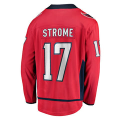 NHL Dylan Strome Washington Capitals Fanatics Home Breakaway Player Jersey - Red