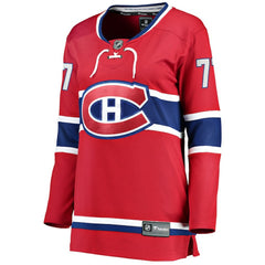 NHL Kirby Dach Montreal Canadiens Fanatics Women's Home Breakaway Player Jersey - Red