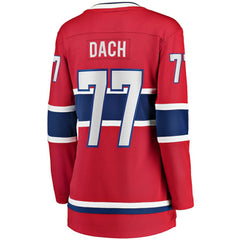 NHL Kirby Dach Montreal Canadiens Fanatics Women's Home Breakaway Player Jersey - Red