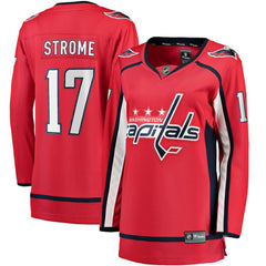 NHL Dylan Strome Washington Capitals Fanatics Women's Home Breakaway Player Jersey - Red