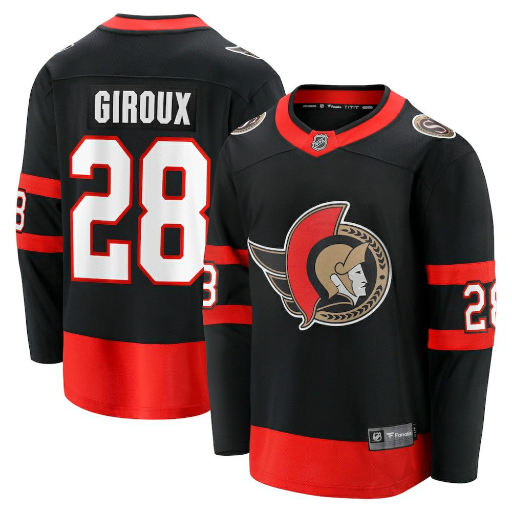 NHL Claude Giroux Ottawa Senators Fanatics Home Breakaway Player Jersey - Black