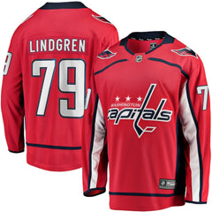 NHL Charlie Lindgren Washington Capitals Fanatics Home Breakaway Player Jersey - Red