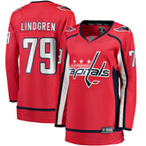 NHL Charlie Lindgren Washington Capitals Fanatics Women's Home Breakaway Player Jersey - Red