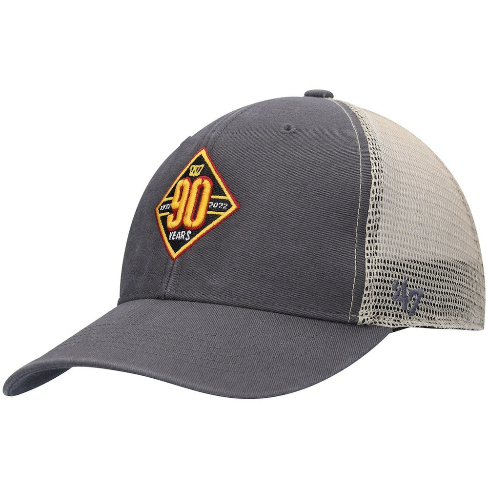 Washington Commanders '47 90th Season MVP Trucker Snapback Hat Charcoal/Natural