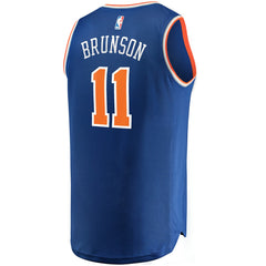NBA Jalen Brunson New York Knicks Fast Break Replica Jersey - Icon Edition - Blue