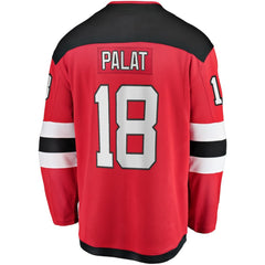 NHL Ondrej Palat New Jersey Devils Fanatics Home Breakaway Player Jersey - Red
