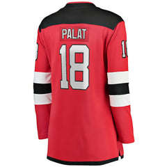 NHL Ondrej Palat New Jersey Devils Fanatics Women's Home Breakaway Player Jersey - Red