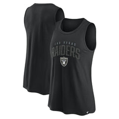 Las Vegas Raiders Women's Classic Rhine Tank Top Black