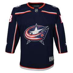NHL Johnny Gaudreau Columbus Blue Jackets Youth 2022/23 Premier Player Jersey - Navy