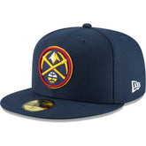 Denver Nuggets Team 59FIFTY Fitted Hat Navy