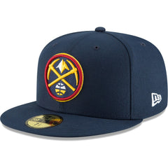 Denver Nuggets Team 59FIFTY Fitted Hat Navy
