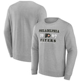 NHL Philadelphia Flyers Fanatics Fierce Competitor Pullover Sweatshirt - Heather Charcoal
