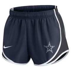Dallas Cowboys Women's Plus Size Tempo Shorts Navy