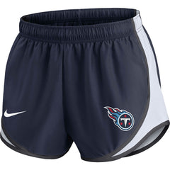 Tennessee Titans Women's Performance Tempo Shorts Navy