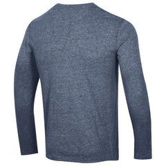 NHL Seattle Kraken Champion Tri-Blend Long Sleeve T-Shirt - Heather Navy